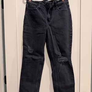 Banana Republic Black Straight Leg Jeans